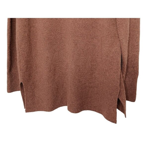 Madewell Merino Wool Alpaca Blend Open Front Cardigan Rust Brown Size Small S - Picture 7 of 11